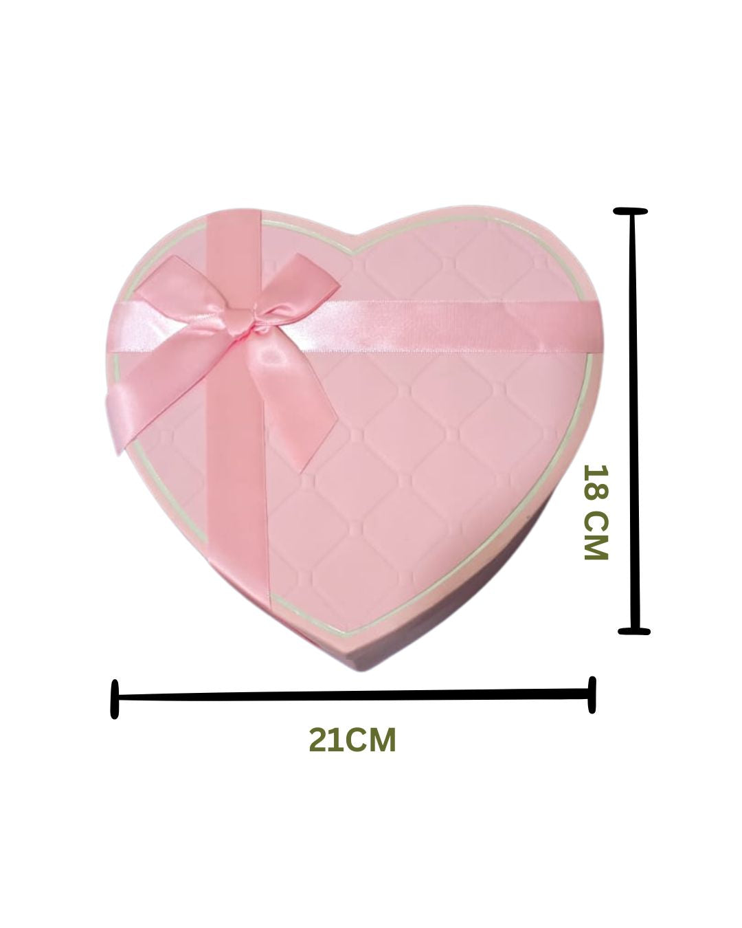 Pink Gift Box Heart Shape