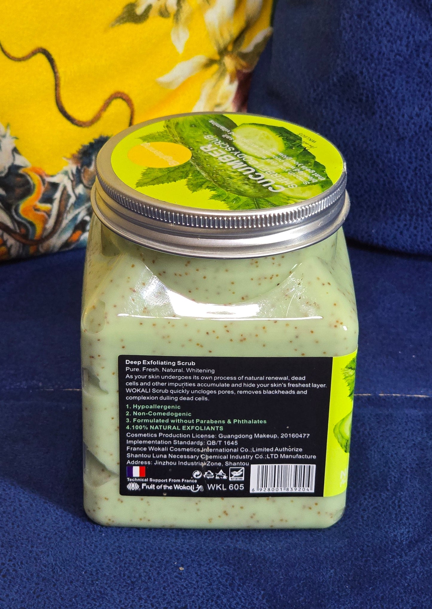 Cucumber Body Scrub