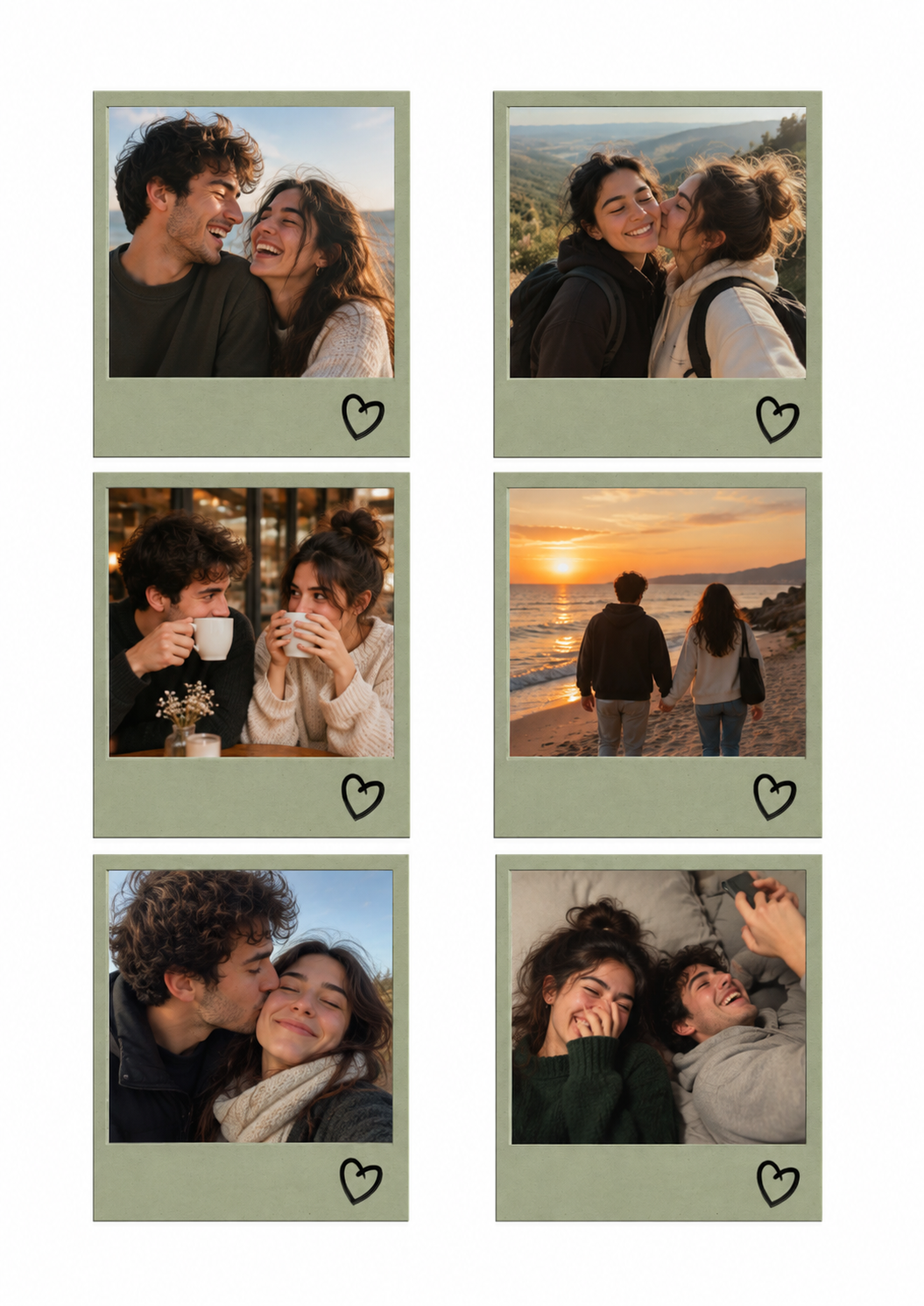 6 Magnetic Photo Cards - BioCode