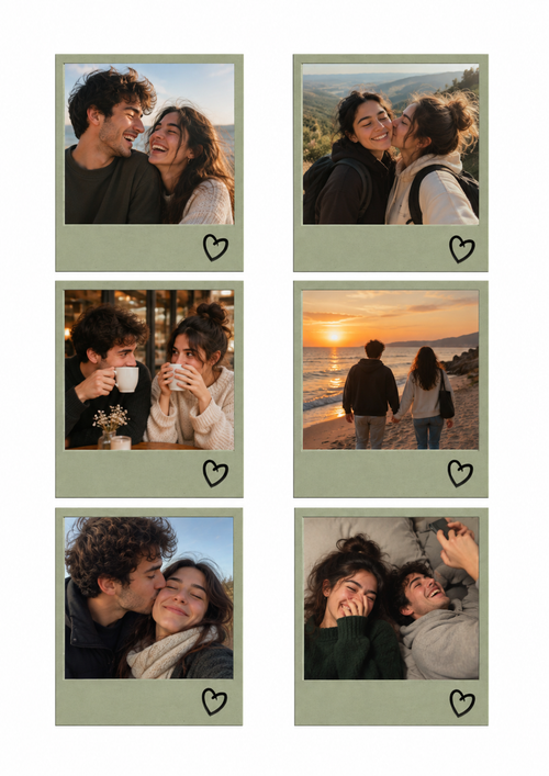 6 Magnetic Photo Cards - BioCode