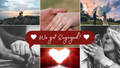 Maroon Engagement Photo Frame - BioCode