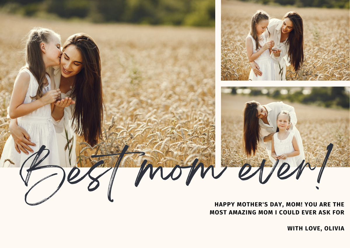 Rose Pink Mother's Day Photo Frame - BioCode