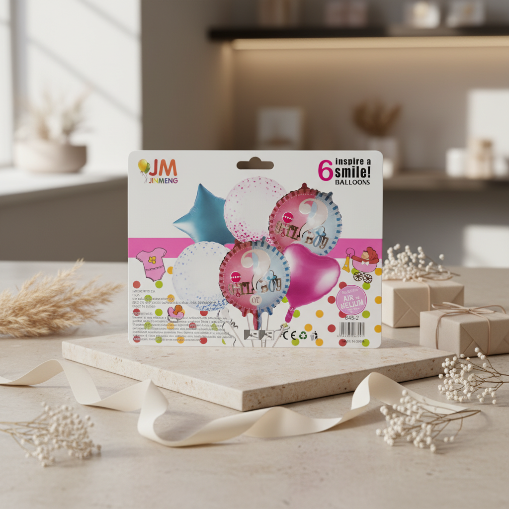 Gender Reveal Party Balloon Decoration Set