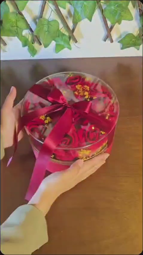 Red Floral Romantic Giftbox