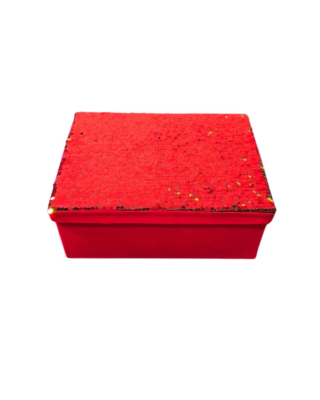 Luxurious Velvet Red Gift Box 27x20 cm