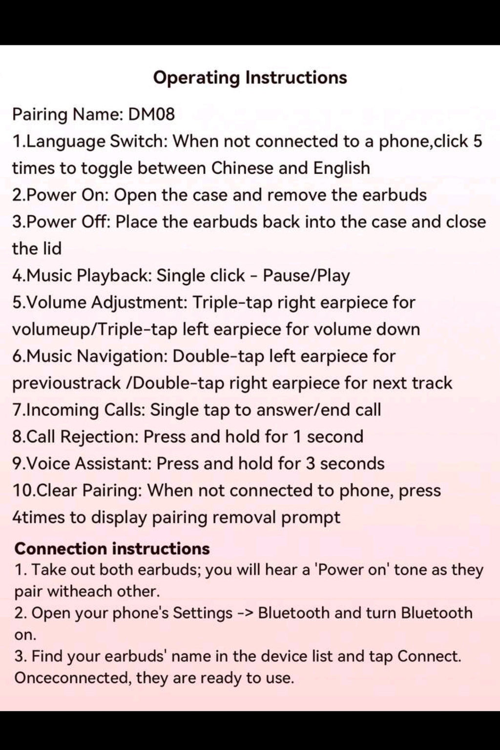 Clips Open-Ear Bluetooth Earphones With Brazilian Gold Ring & Bracelet