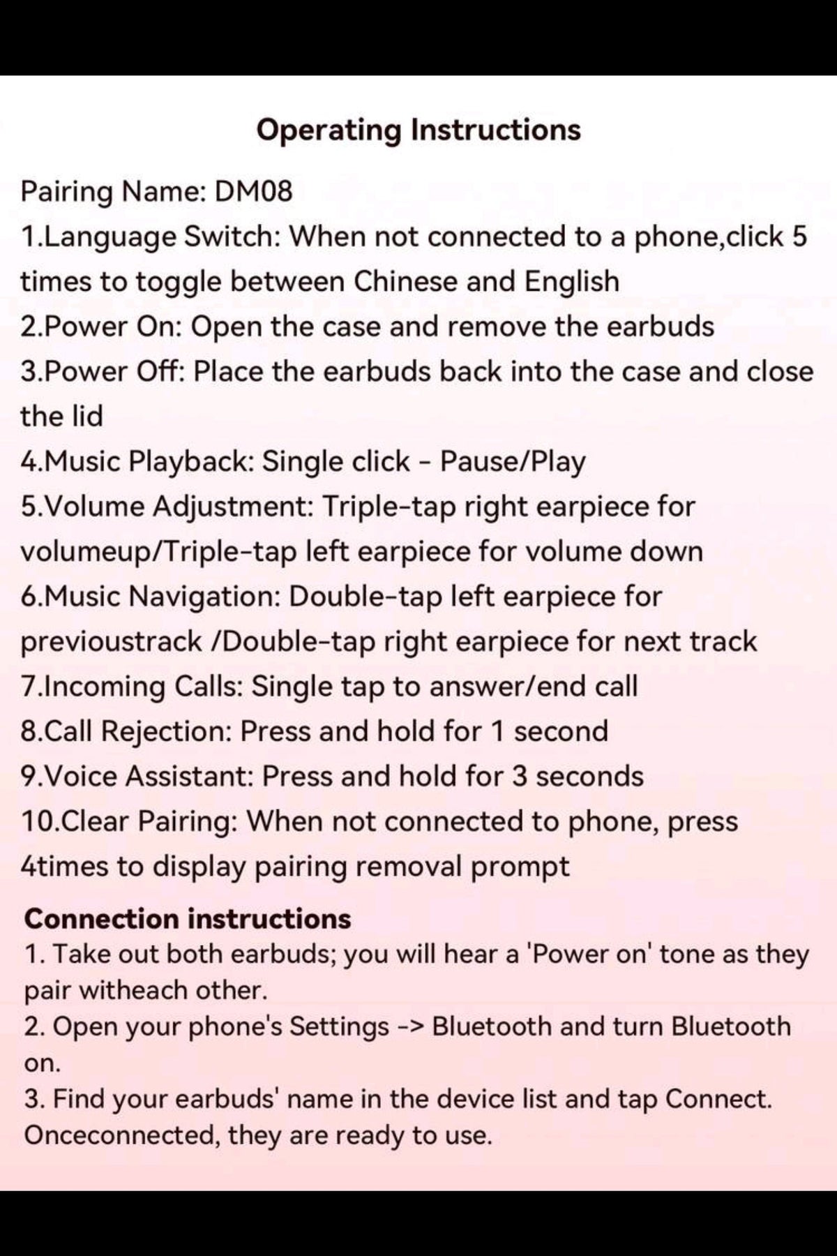 Clips Open-Ear Bluetooth Earphones With Brazilian Gold Ring & Bracelet