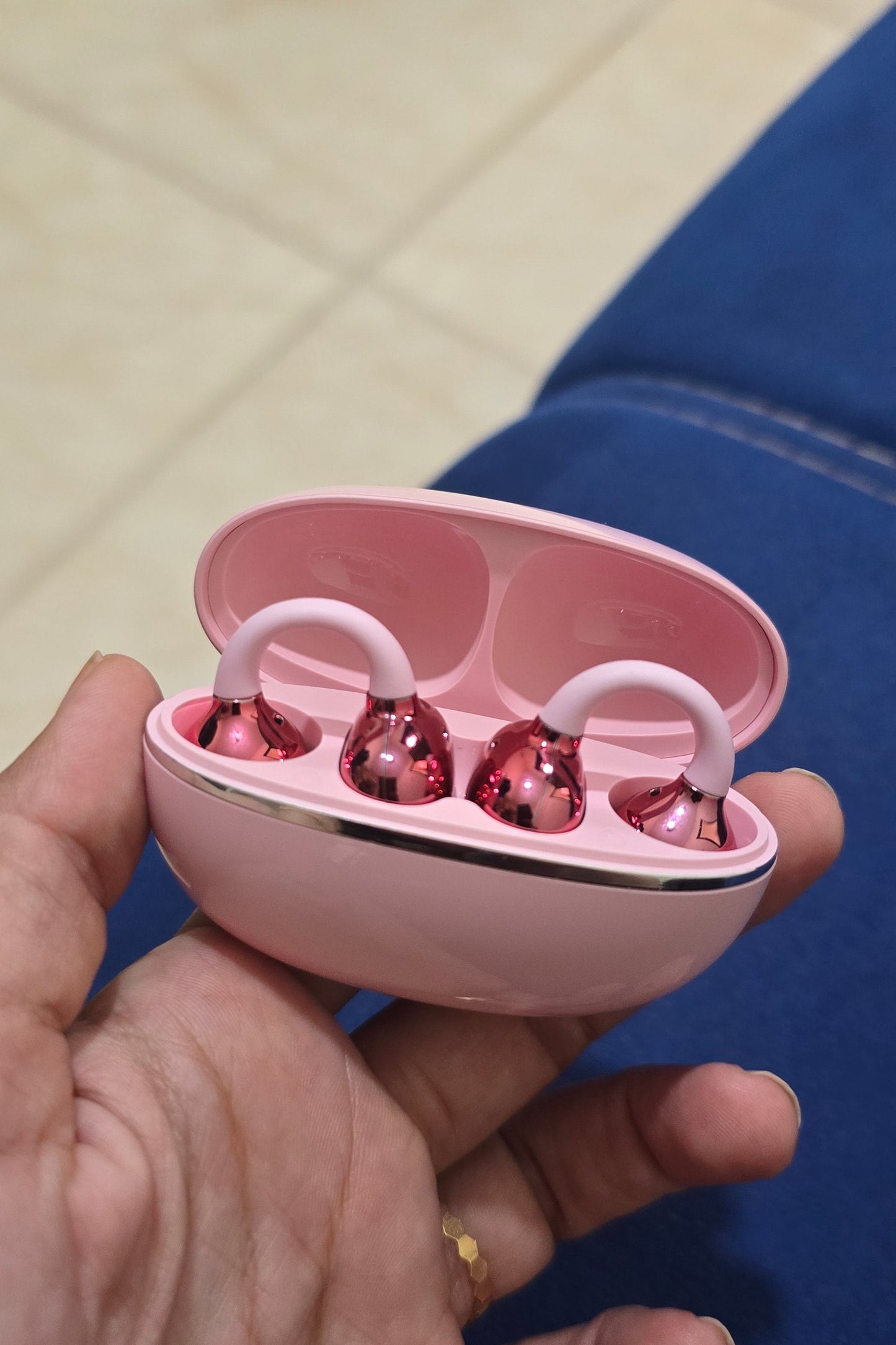 Clips Open-Ear Bluetooth Earphones, Wireless Hands-Free Earphones, Affordable Earphones, Noise-Cancelling, Fast And Stable Connection, Stay Securely In Place, Loud Volume, Sweat-Resistant, A Must-Have For Summer Outings, Long Battery Life, Ideal As A Gift