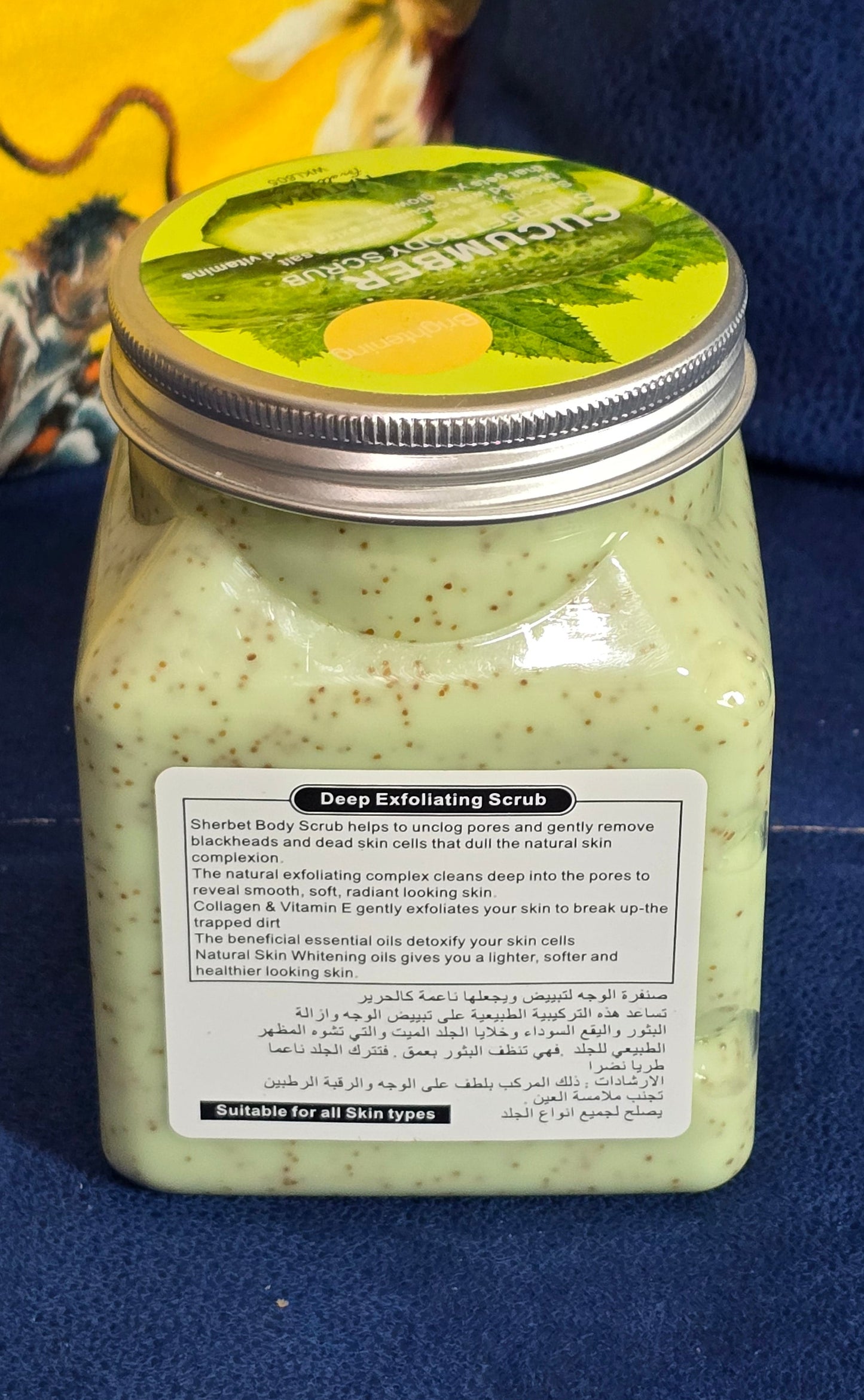 Cucumber Body Scrub