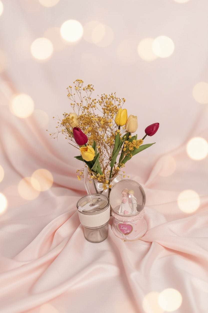 Romantic Snowball & Mug, A Gift For her
