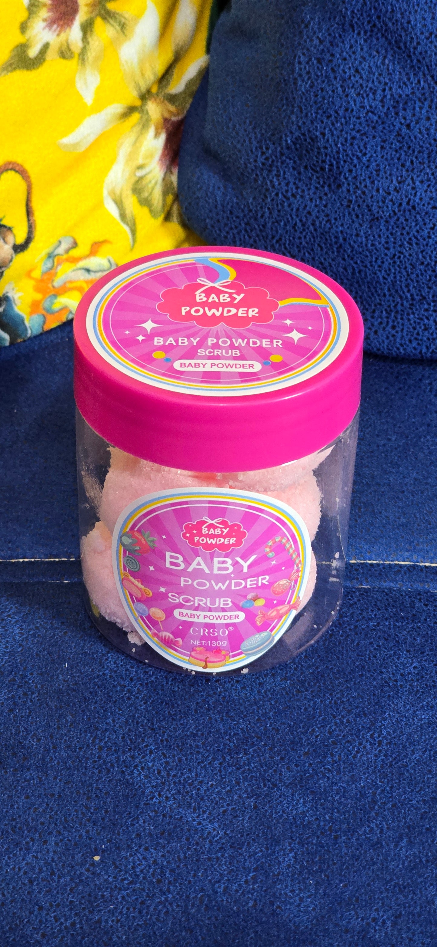Baby Powder Scrub