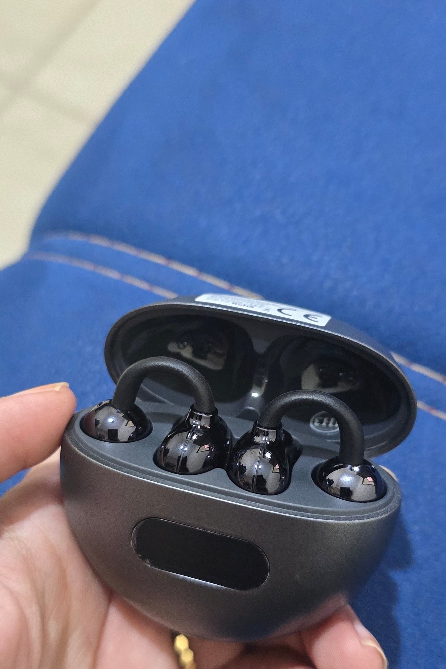 New Style True Wireless Clip-On Sports Bluetooth 6.0 Headset Music Hanging Video Comfortable TWS HIFI Dolby Bass Stereo HD Calling Earphones Adapted For Android Gaming Earpieces Couples Business Smart Headphones For Valentine's Day Gift